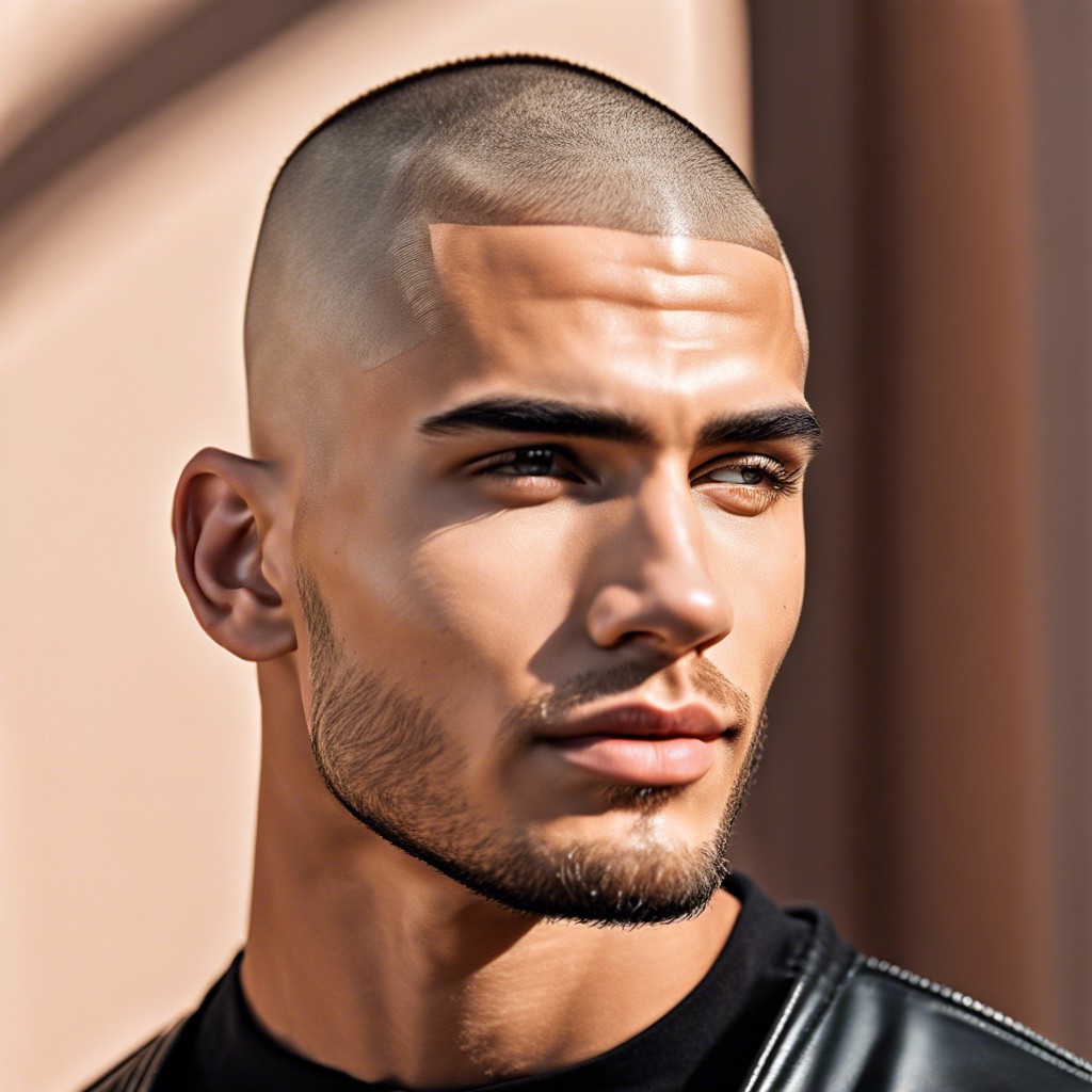 15 Buzz Cut With Line Ideas For A Fresh Look Burst Of Style