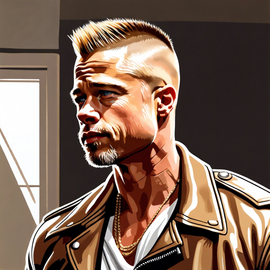 Brad Pitt Buzzcut Ideas To Style Your Hair Like A Star Burst Of Style