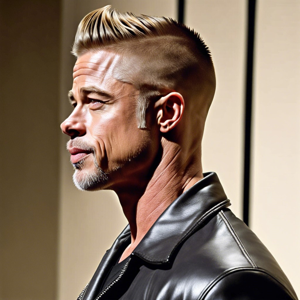 Brad Pitt Buzzcut Ideas To Style Your Hair Like A Star Burst Of Style