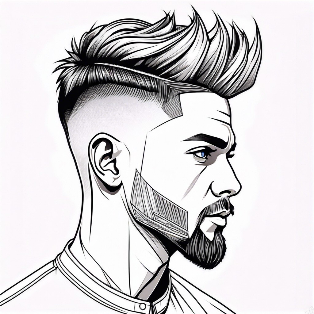 15 Burst Fade with a Design Ideas for a Trendy Look – Burst of Style