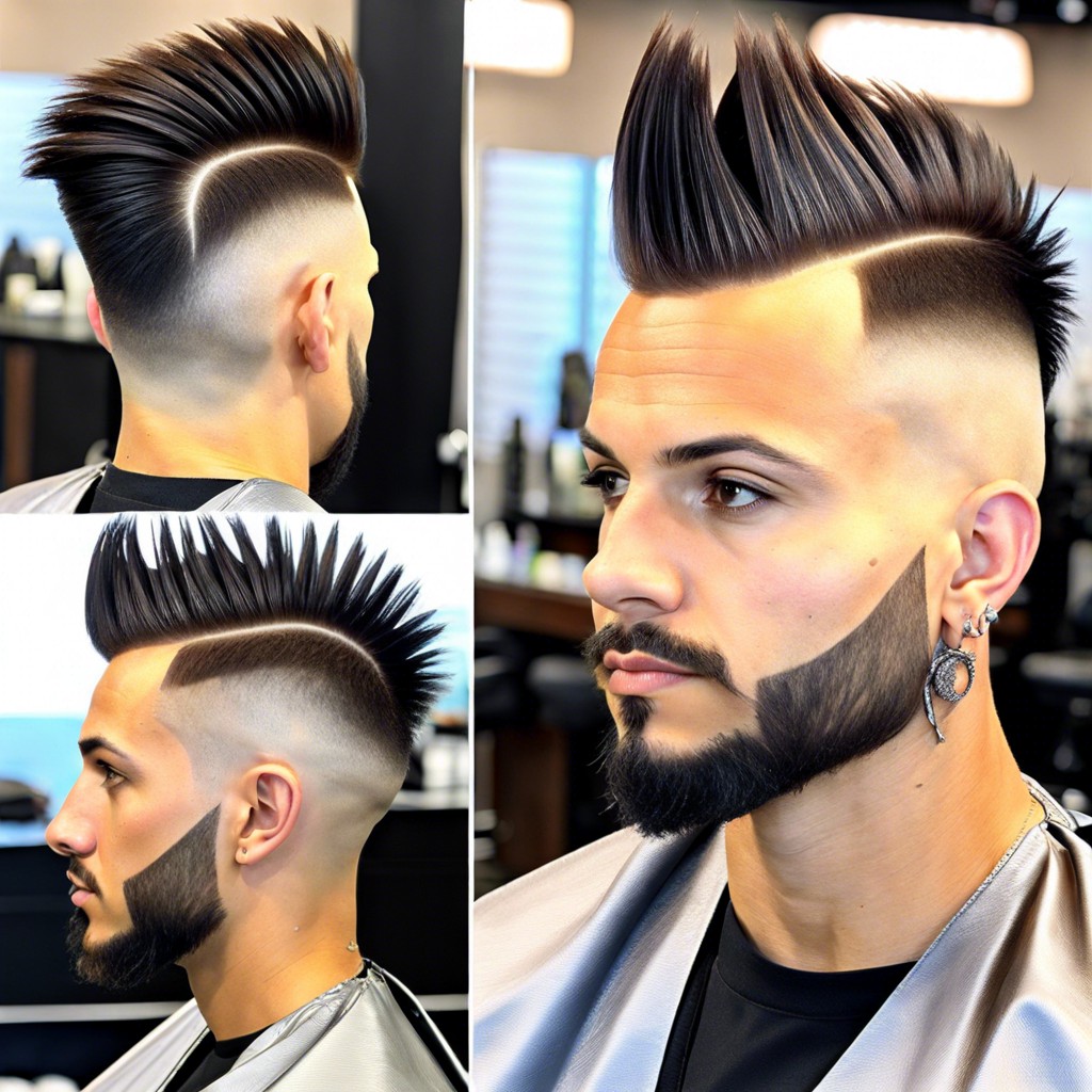 15 Burst Fade Faux Hawk Styles to Inspire Your Next Haircut – Burst of ...