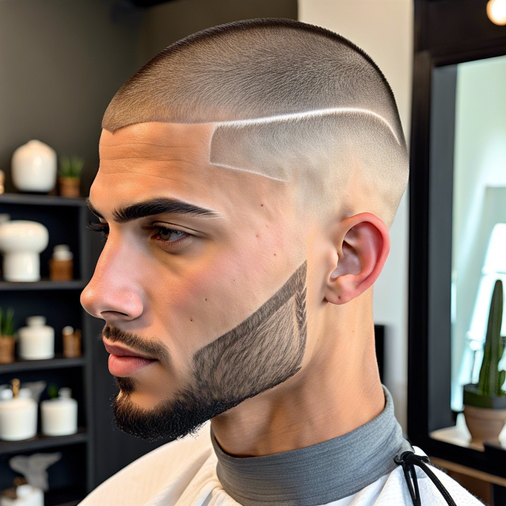 15 Buzz Cut Mid Fade Ideas to Refresh Your Look – Burst of Style