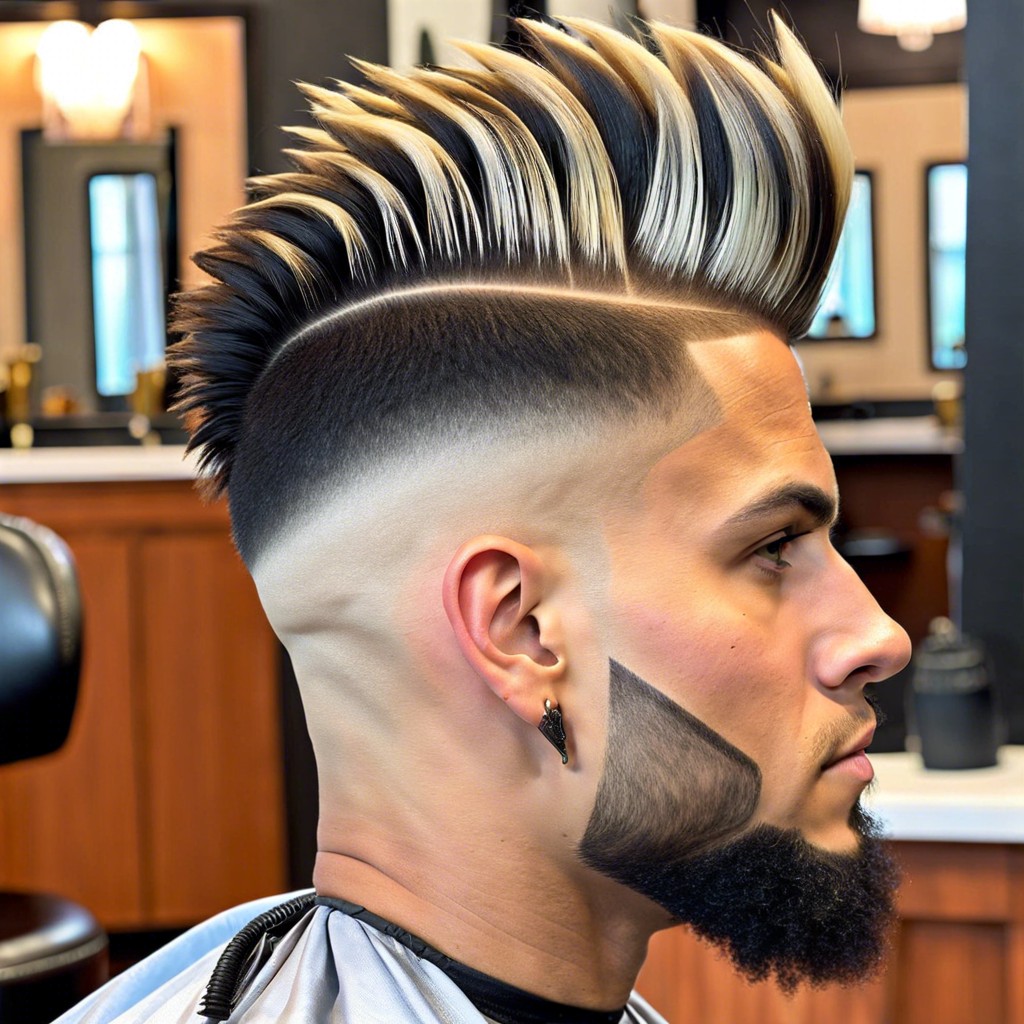 15 Burst Fade Mohawk Styles to Inspire Your Next Haircut – Burst of Style