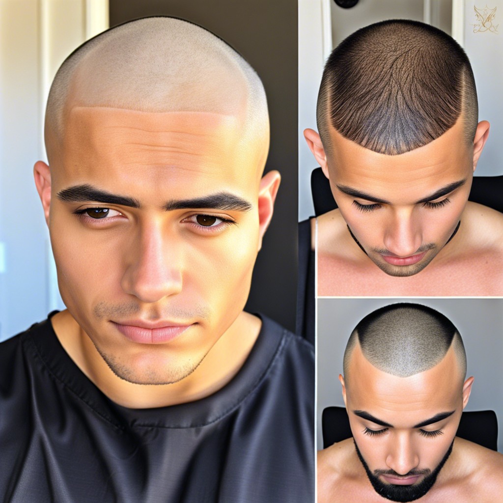 15 Buzz Cut Growth Progress Ideas to Inspire Your Journey – Burst of Style