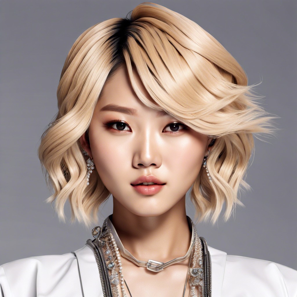 blonde hair as a trend analysis in asian pop culture