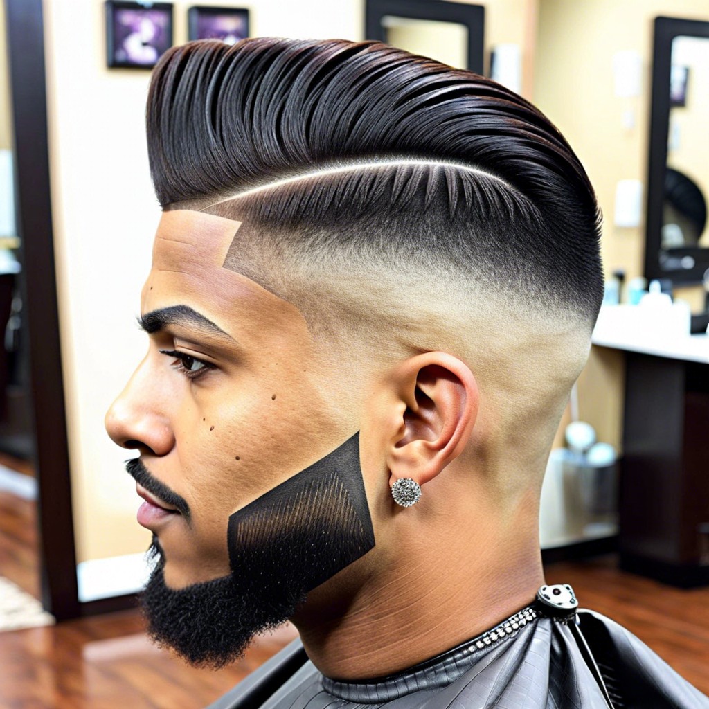 15 Burst Fade with V Ideas for Your Next Hairstyle Upgrade – Burst of Style