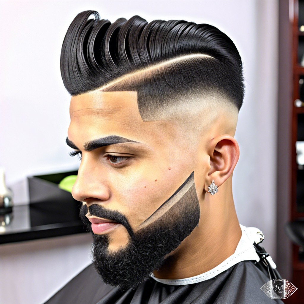 15 Burst Fade with V Ideas for Your Next Hairstyle Upgrade – Burst of Style