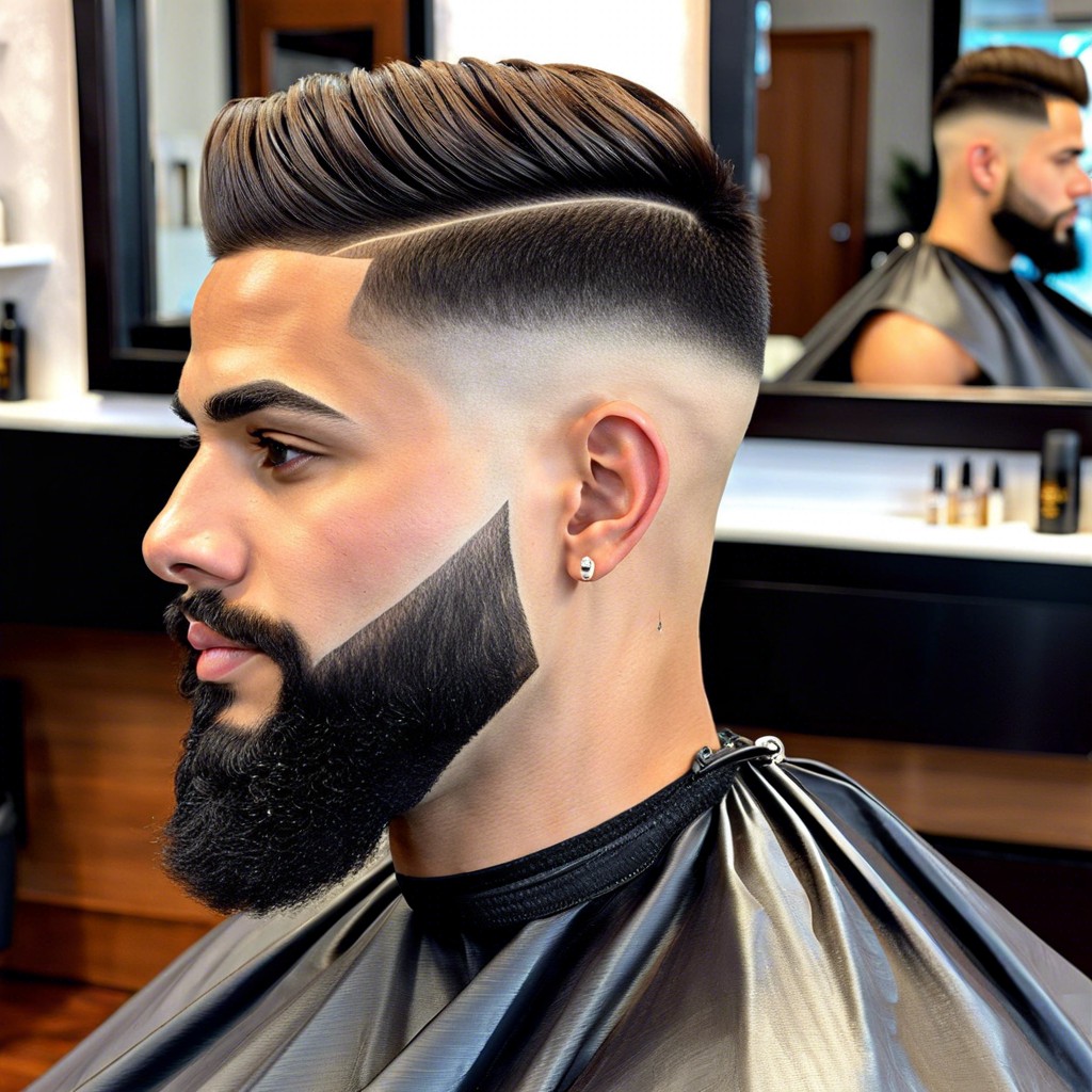 15 Stylish Burst Fade with Beard Ideas to Refresh Your Look – Burst of ...