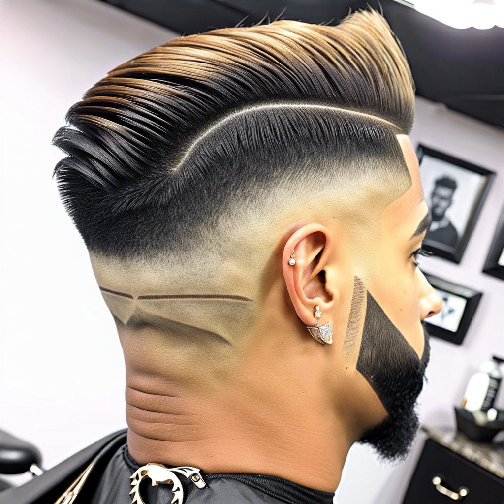 15 Burst Fade V Design Ideas for a Trendsetting Hairstyle – Burst of Style