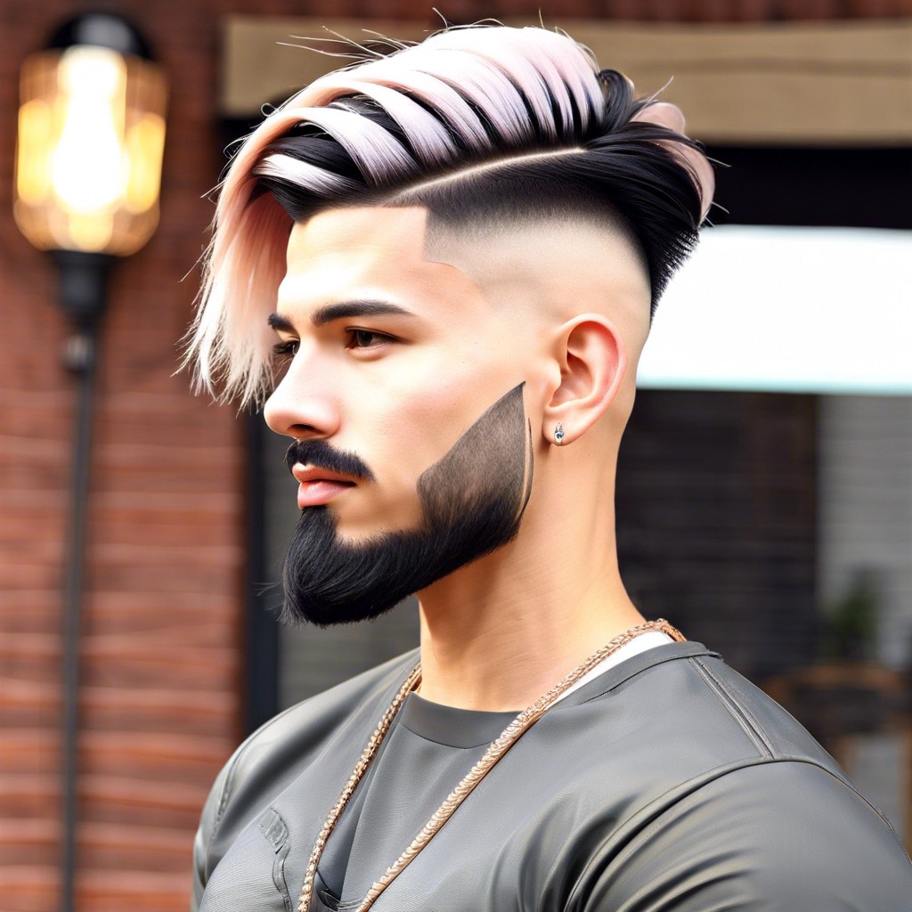 15 Burst Fade V Cut Styles to Elevate Your Look – Burst of Style