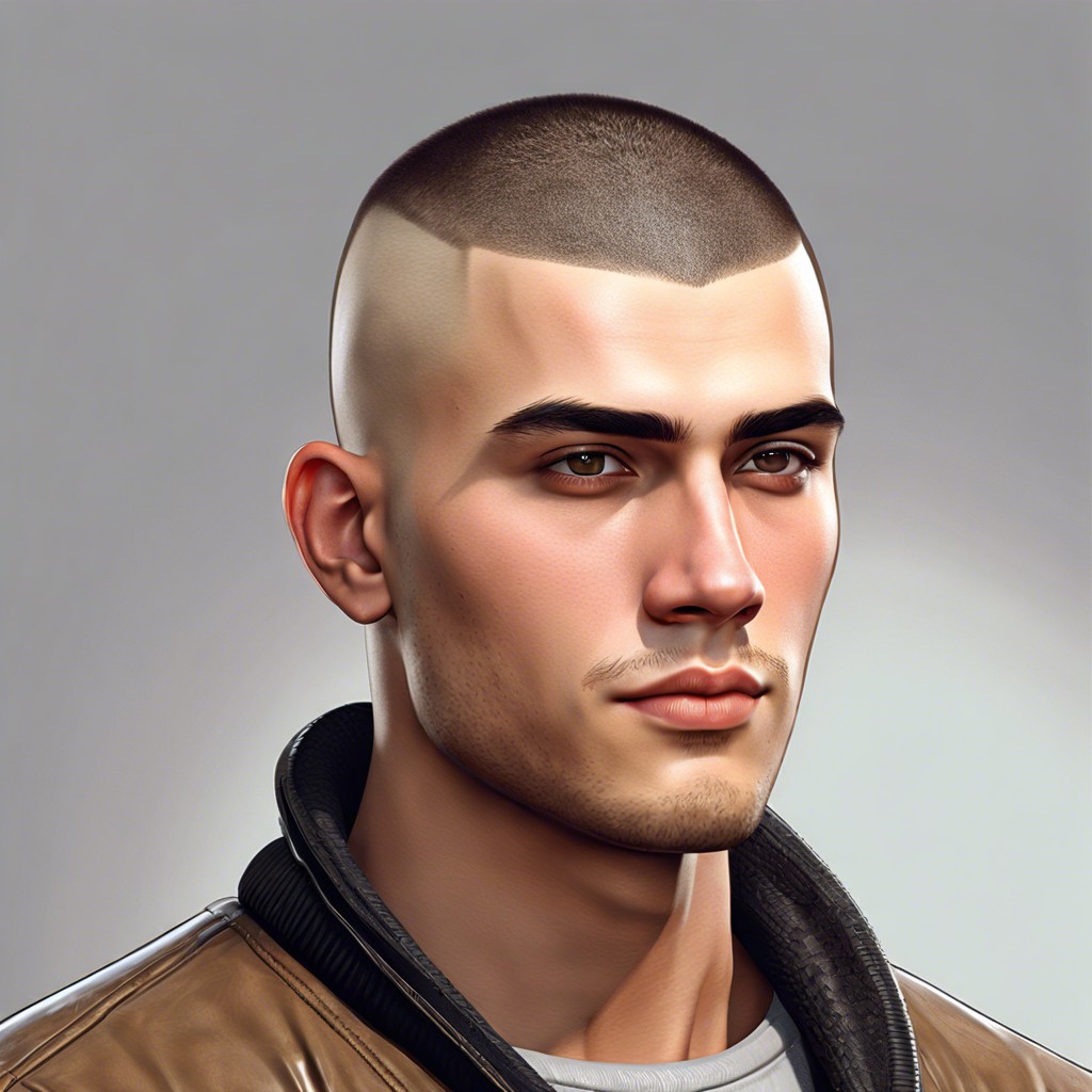 15 Long Buzz Cut Styles And Inspirations Burst Of Style