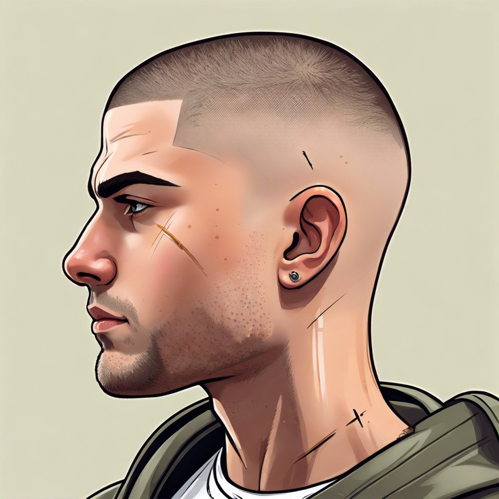 15 Number 5 Buzz Cut Ideas to Inspire Your Next Hairstyle – Burst of Style