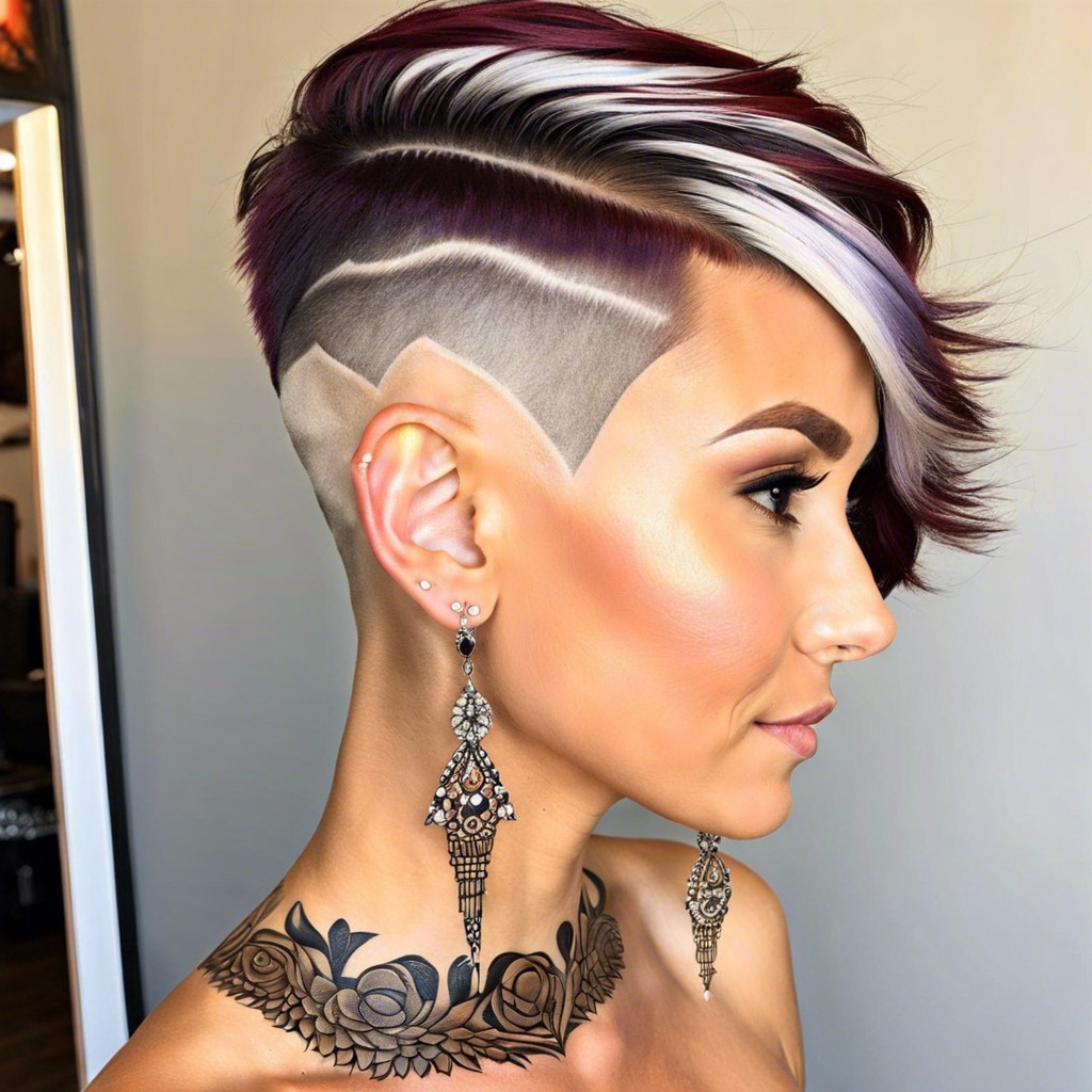 buzz with undercut art