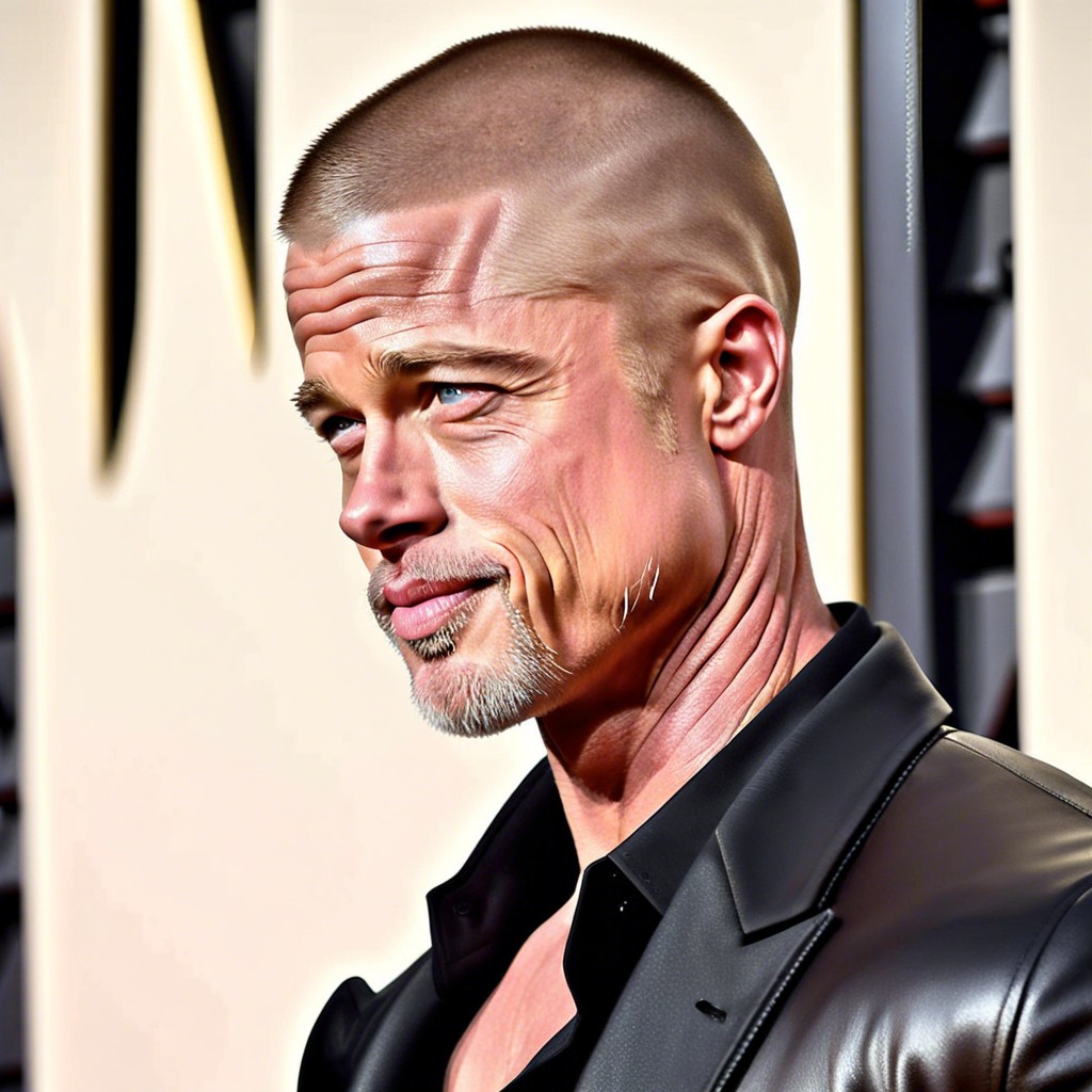 15 Brad Pitt Buzz Cut Styles to Inspire Your Next Look – Burst of Style