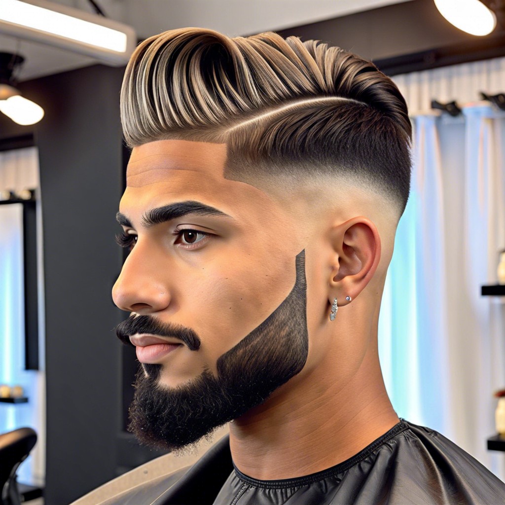 15 Trending Temple Fade Haircut Ideas to Refresh Your Look – Burst of Style