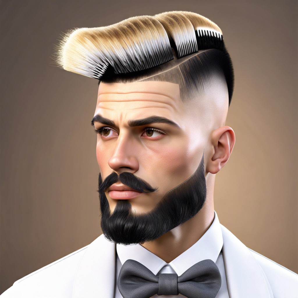 15 Comb Over Burst Fade Ideas for Your Next Hairstyle Inspiration ...