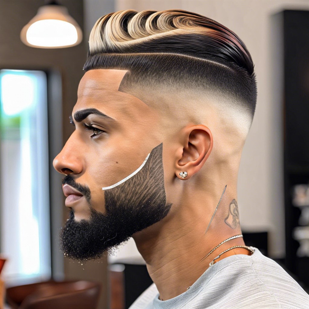 15 High Skin Burst Fade Ideas to Elevate Your Style – Burst of Style