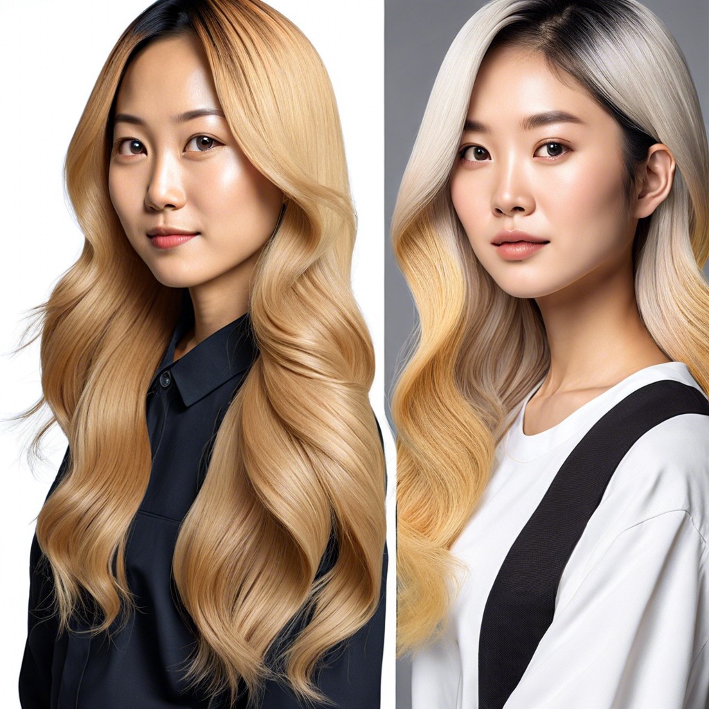debate on natural vs. dyed hair beauty standards
