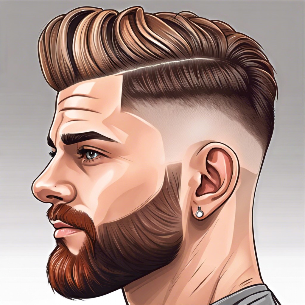 define mid fade with bulk in hairstyle terms
