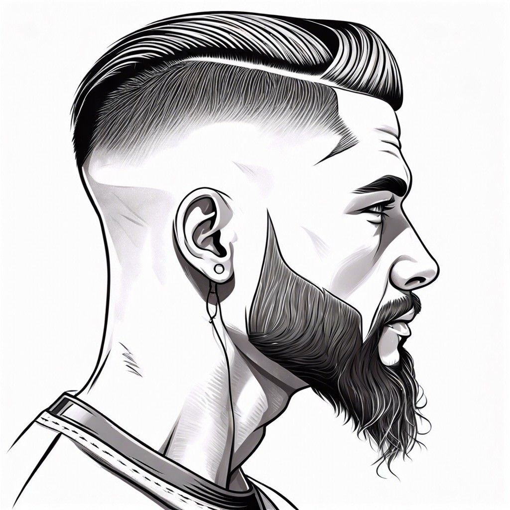 disconnected high and tight with hard part
