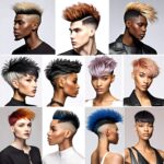 15 Burst Fade Textured Fringe Ideas for Your Next Hairstyle – Burst of ...