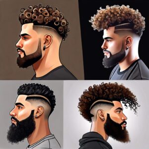 15 Burst Fade Curly Hair Ideas for a Trendy Look – Burst of Style