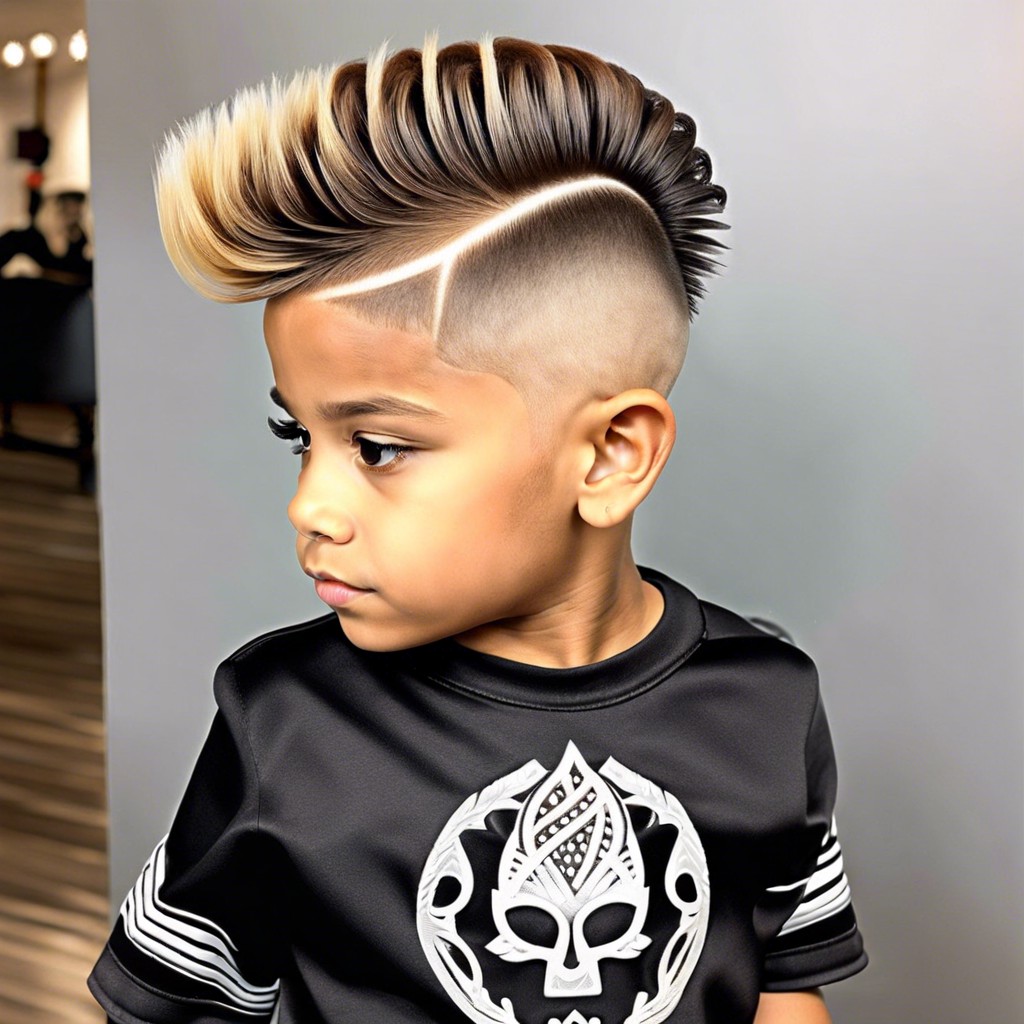 15 Trendy Kids Mohawk Fade Haircut Ideas – Burst of Style