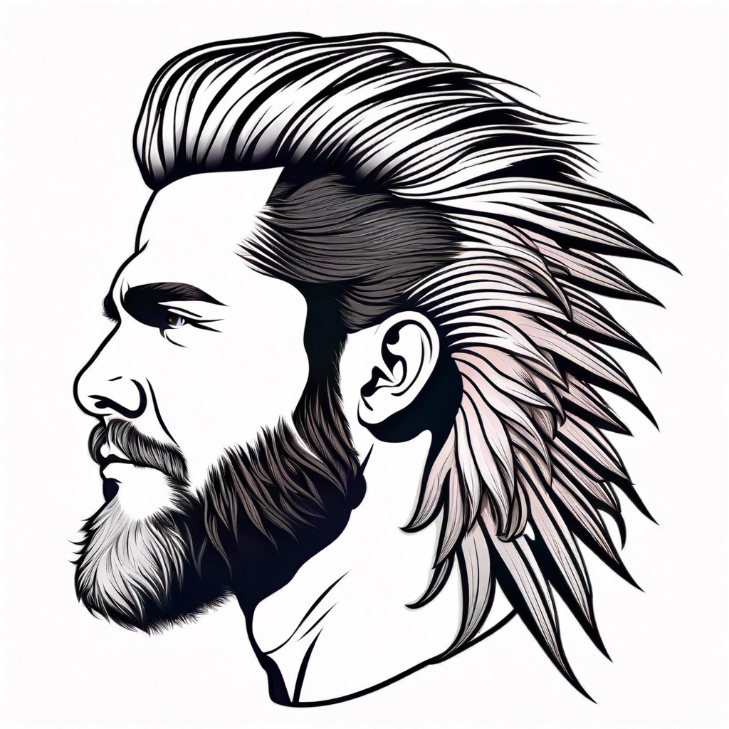 15 Mid Burst Fade Mullet Hairstyles to Inspire Your Next Look – Burst ...