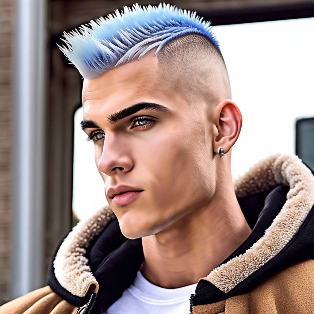 15 Spiky Buzz Cut Ideas To Inspire Your Next Look Burst Of Style