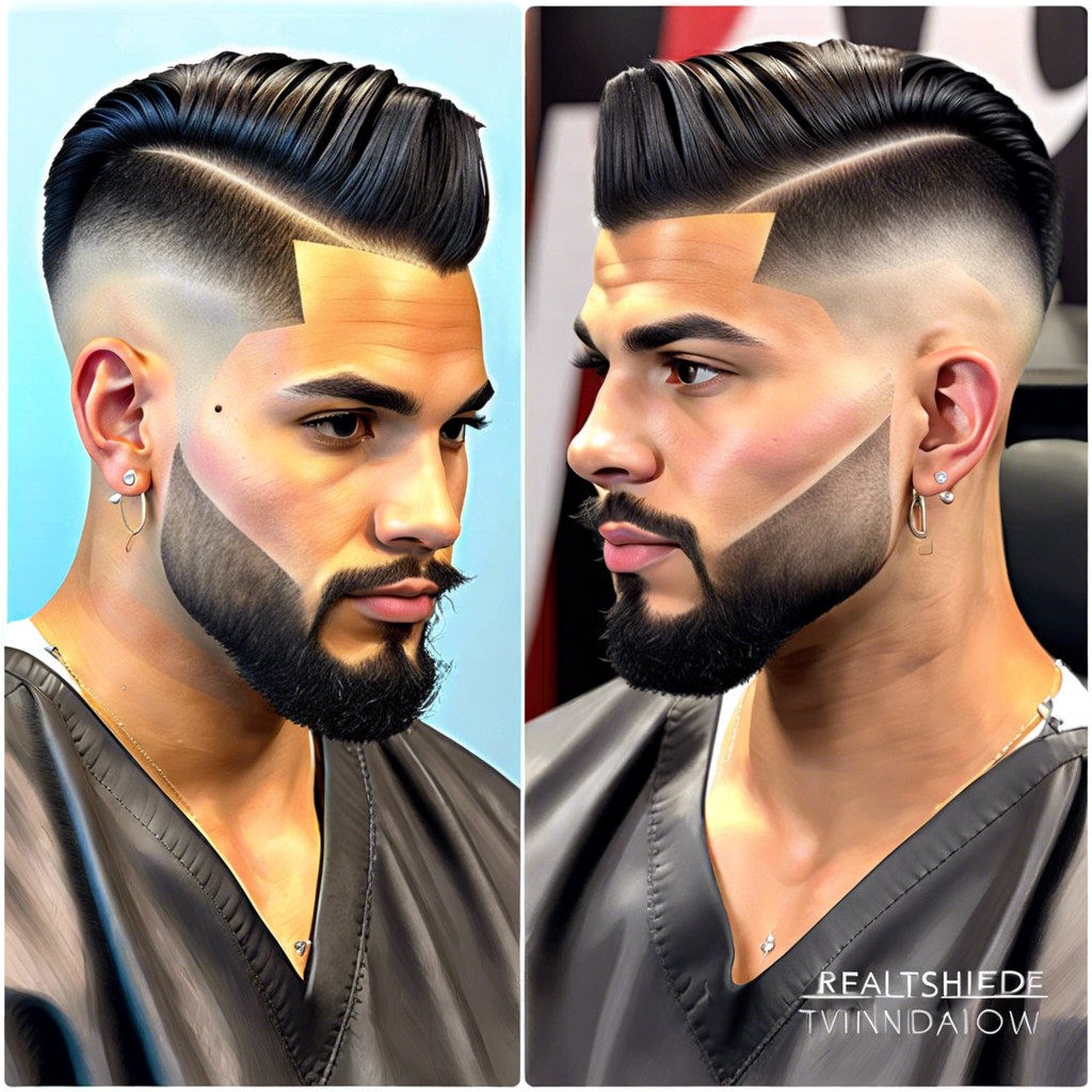 15 Burst Fade with V Neck Hairstyles: Stylish Ideas for Your Next Cut ...