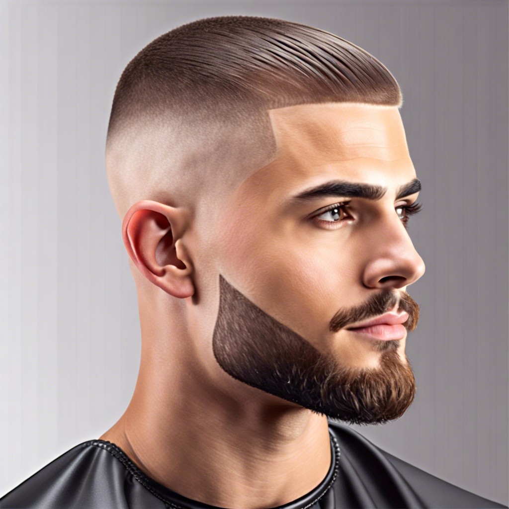 graded fade buzz cut