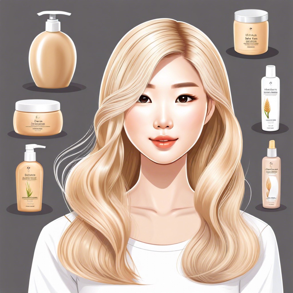 hair care tips for maintaining healthy blonde hair