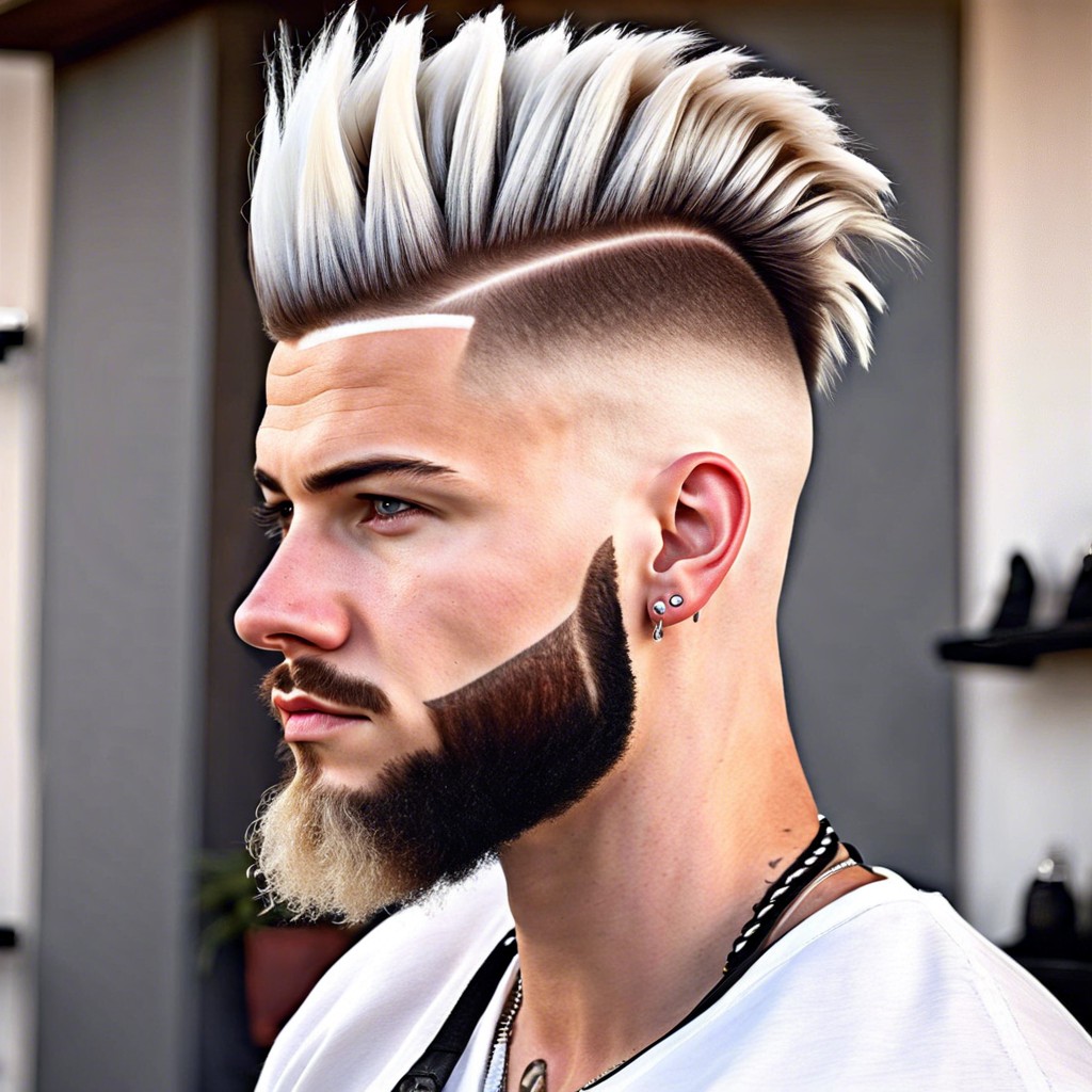 15 Burst Fade Mohawk White Guy Styles to Inspire Your Next Haircut ...