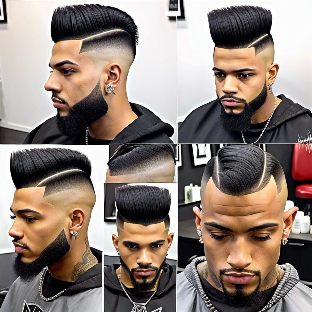 hard part with burst fade