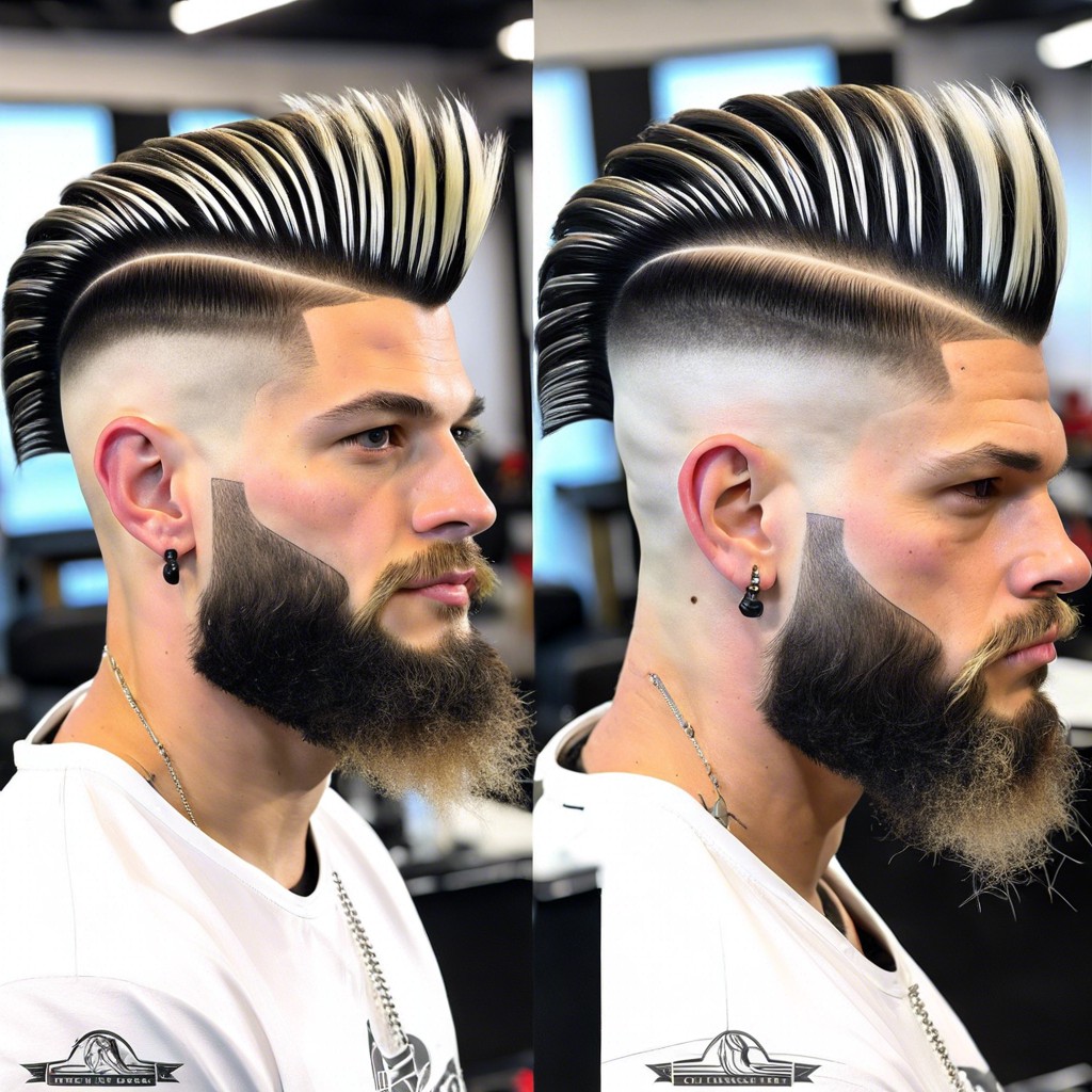 15 High Burst Fade Mullet Hairstyles to Inspire Your Next Look – Burst ...