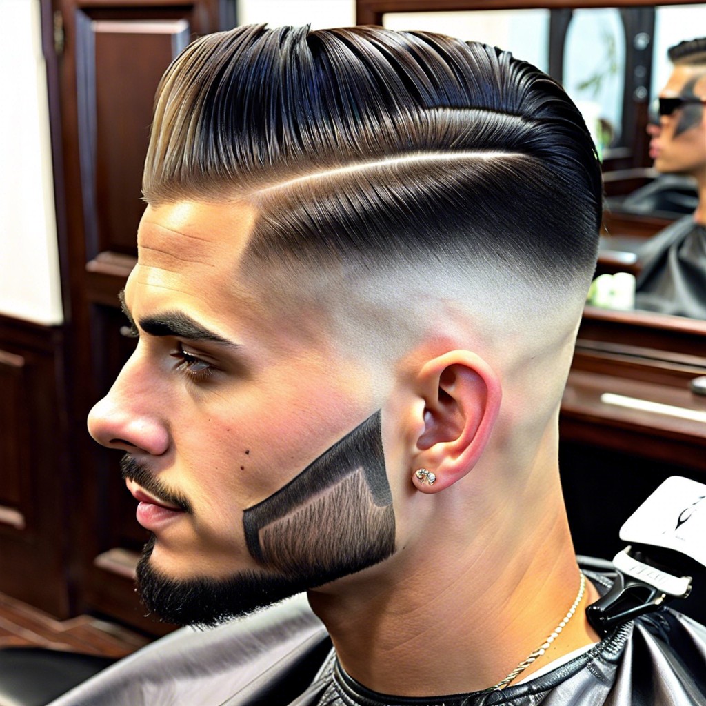 high reg fade with polished top