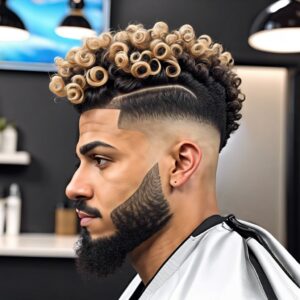 15 Burst Fade Curly Hair Ideas for a Trendy Look – Burst of Style