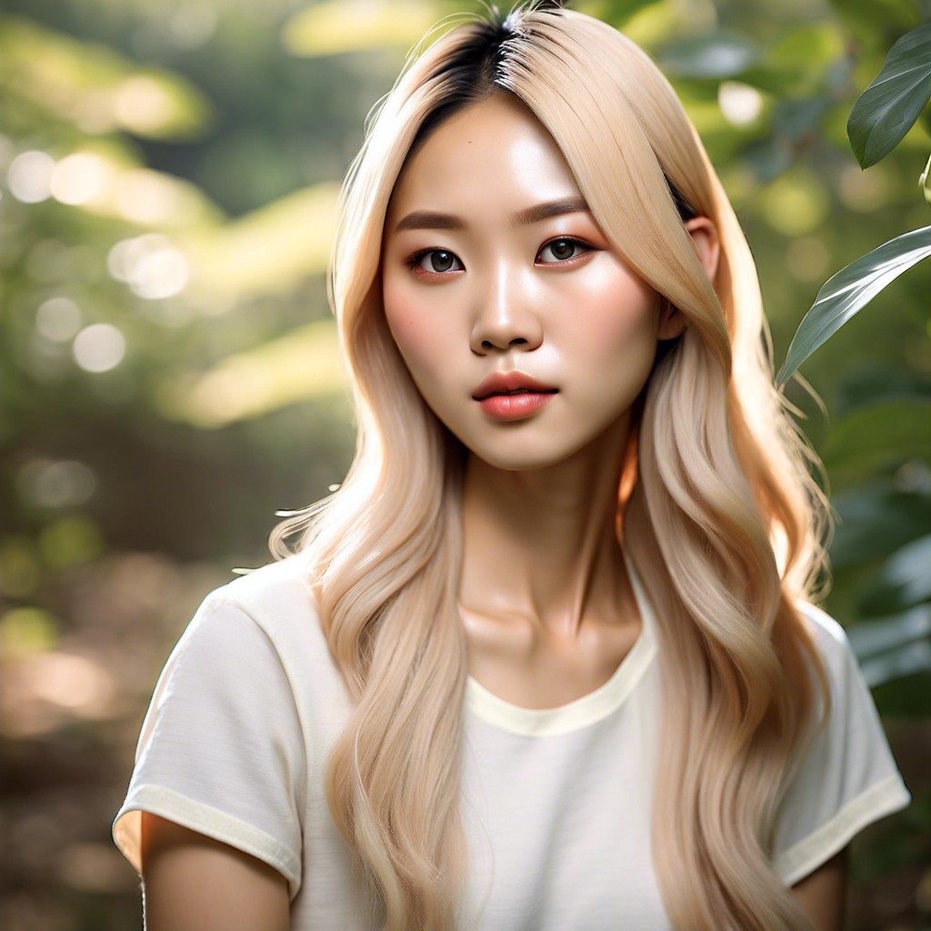 interview series with blonde asians on their experiences and identity
