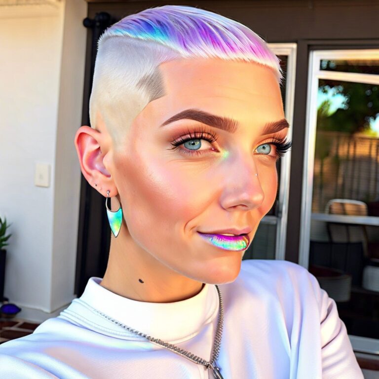 15 Buzz Cut Dyed Hair Ideas to Inspire Your Next Look – Burst of Style