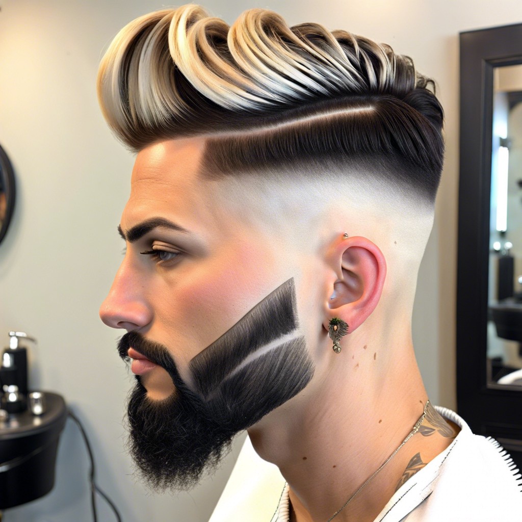 15 Trending Temple Fade Haircut Ideas to Refresh Your Look – Burst of Style