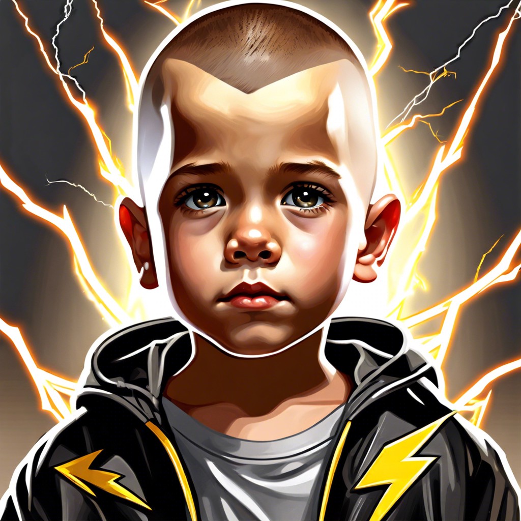 lightning bolt design
