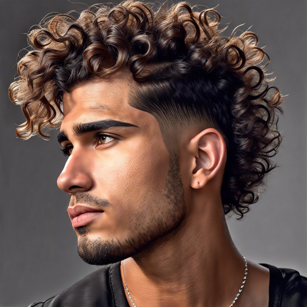 15 Low Burst Fade Curly Hair Ideas to Revamp Your Style – Burst of Style