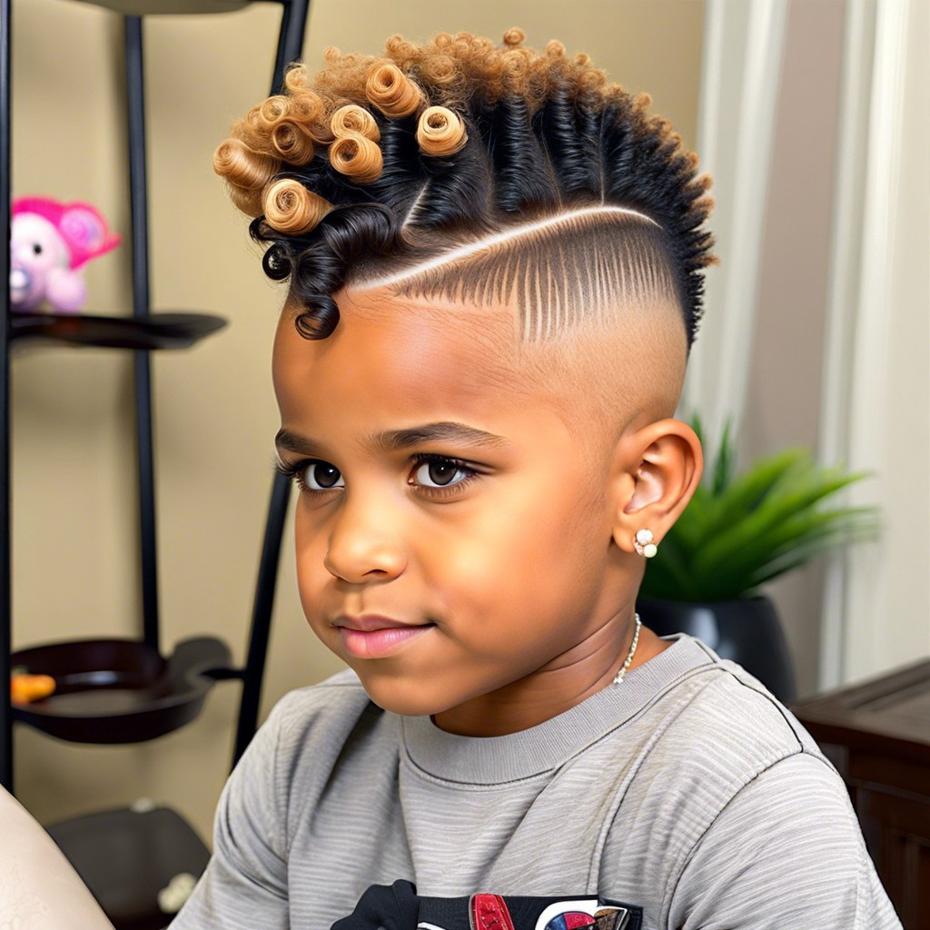 15 Trendy Kids Mohawk Fade Haircut Ideas – Burst of Style