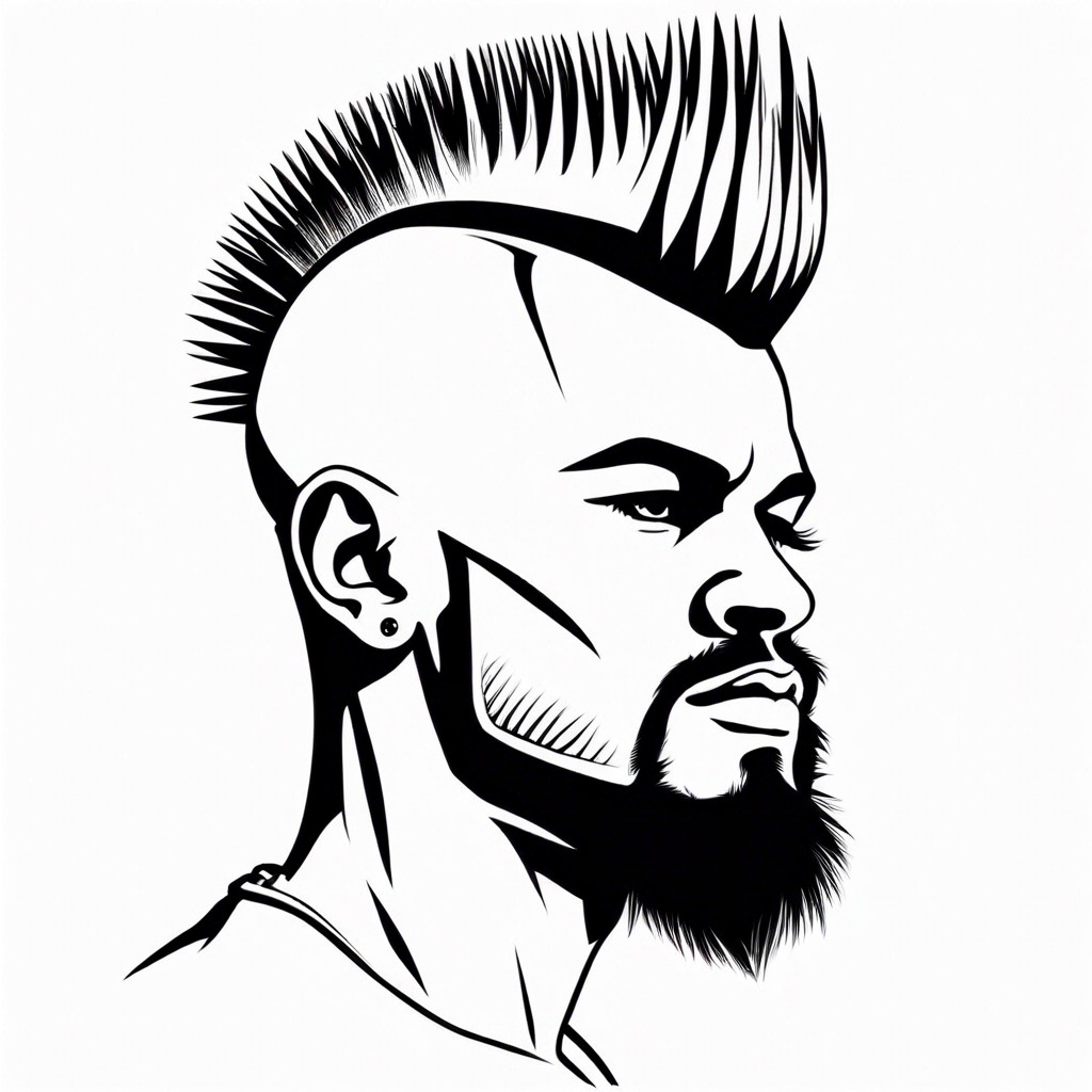 mini mohawk taper