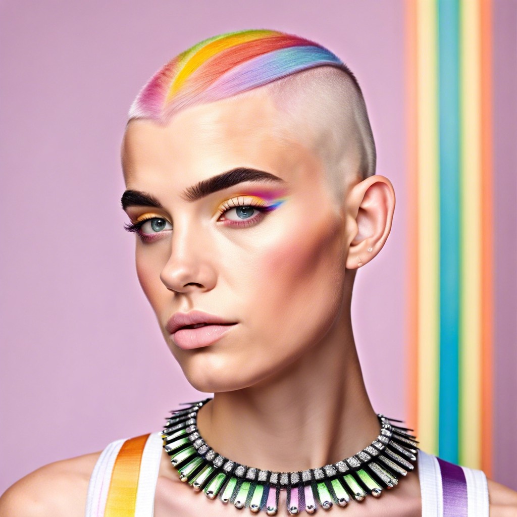 15 Buzz Cut Dyed Hair Ideas to Inspire Your Next Look – Burst of Style