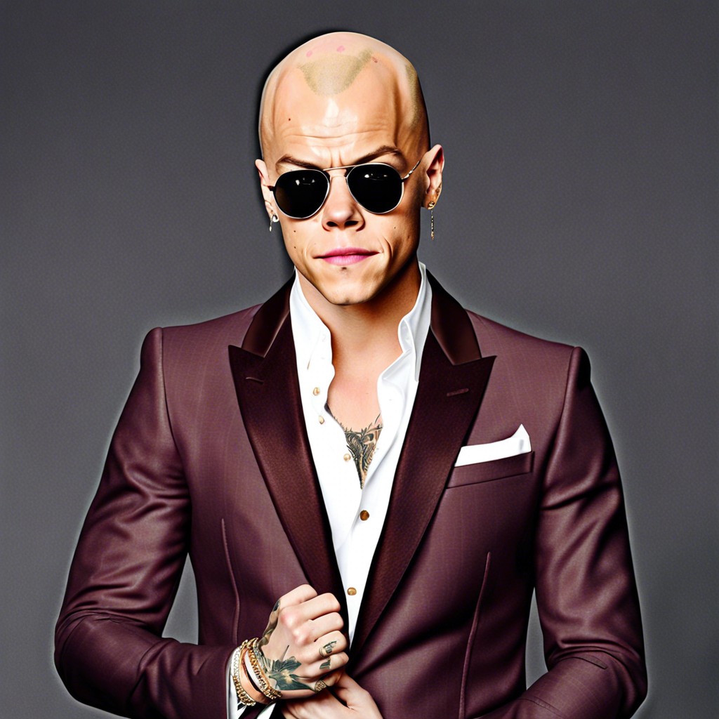 photoshop challenge fans create images of a bald harry styles