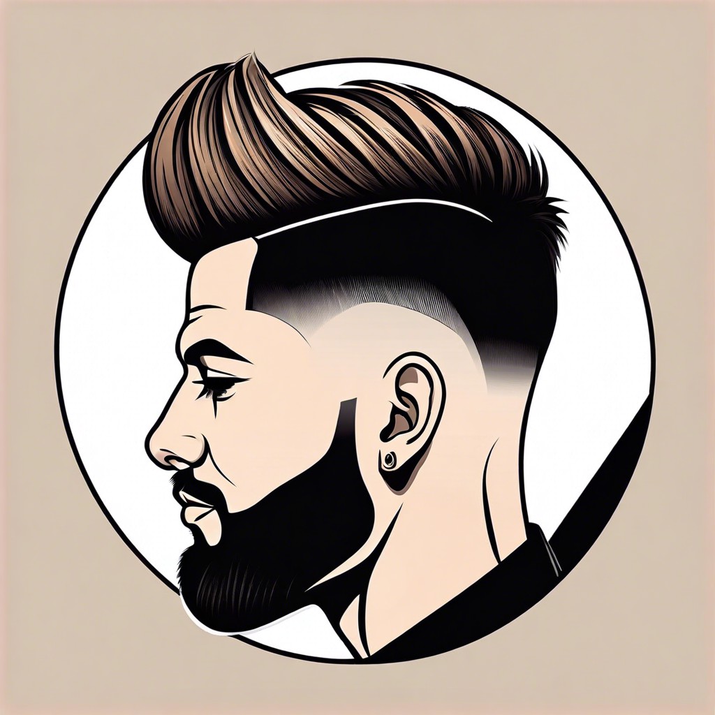 15 Circle Fade Haircut Ideas for a Fresh, Trendy Look – Burst of Style