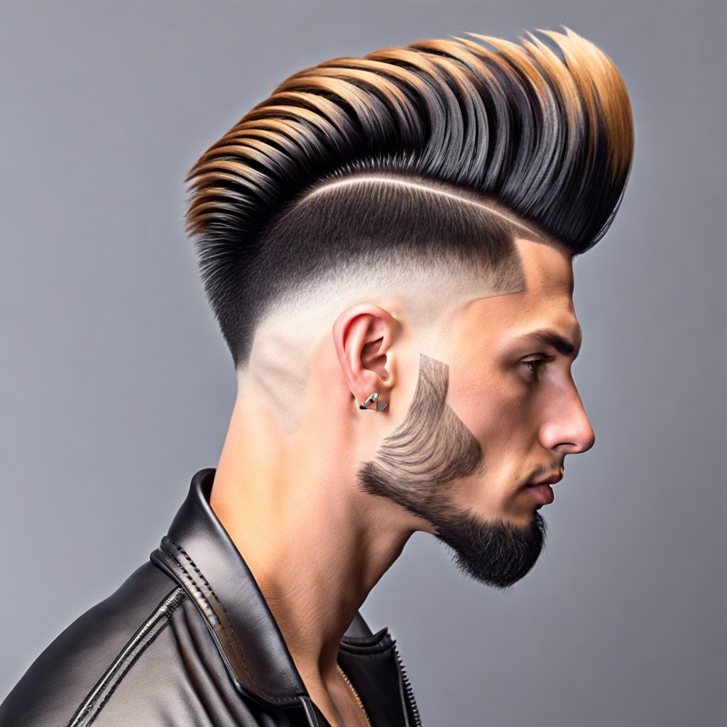 15 Mid Burst Fade Mullet Hairstyles to Inspire Your Next Look – Burst ...