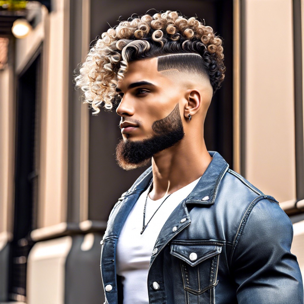 provide advice on how to communicate your desired burst fade to a stylist