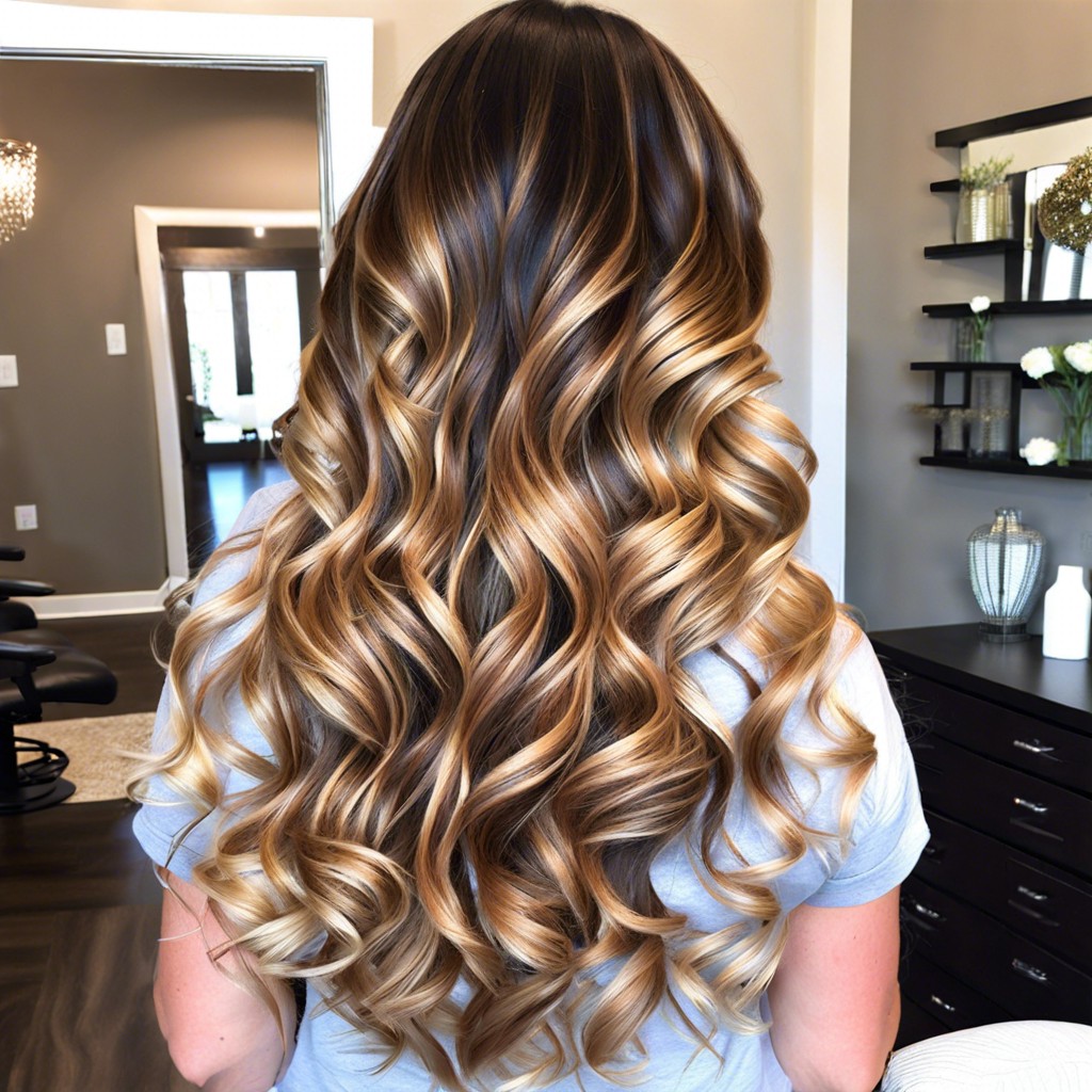 reverse balayage